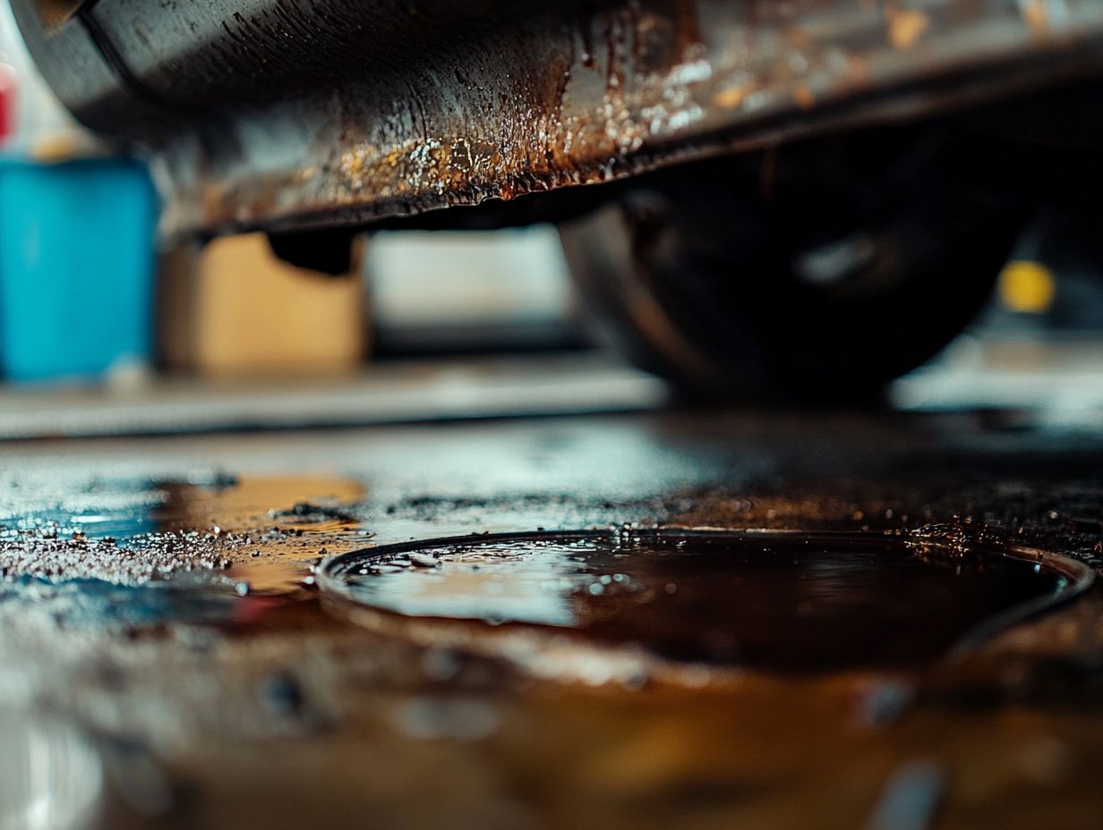 Effects of Oil Leaks